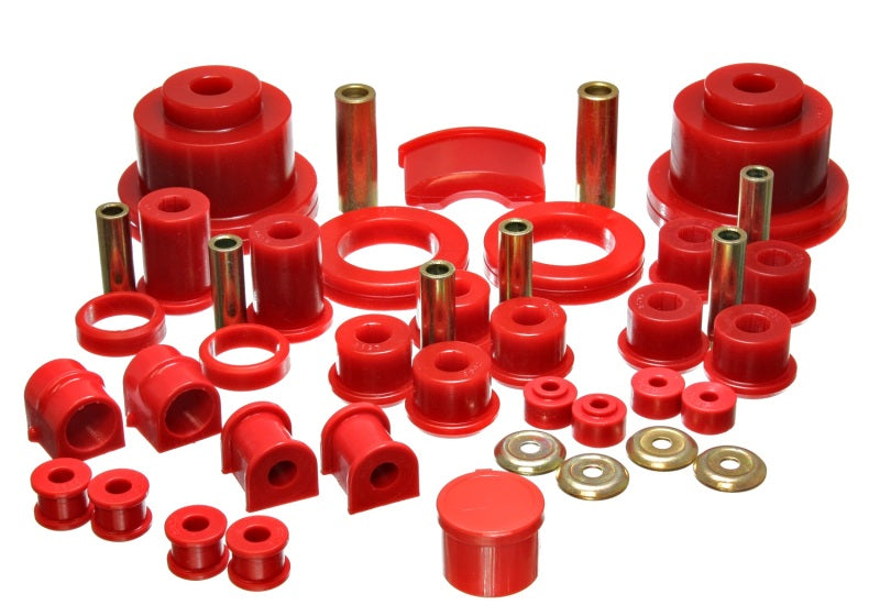 Energy Suspension 3.18134R 04 Pontiac GTO Red Hyper-flex Master Bushing Set