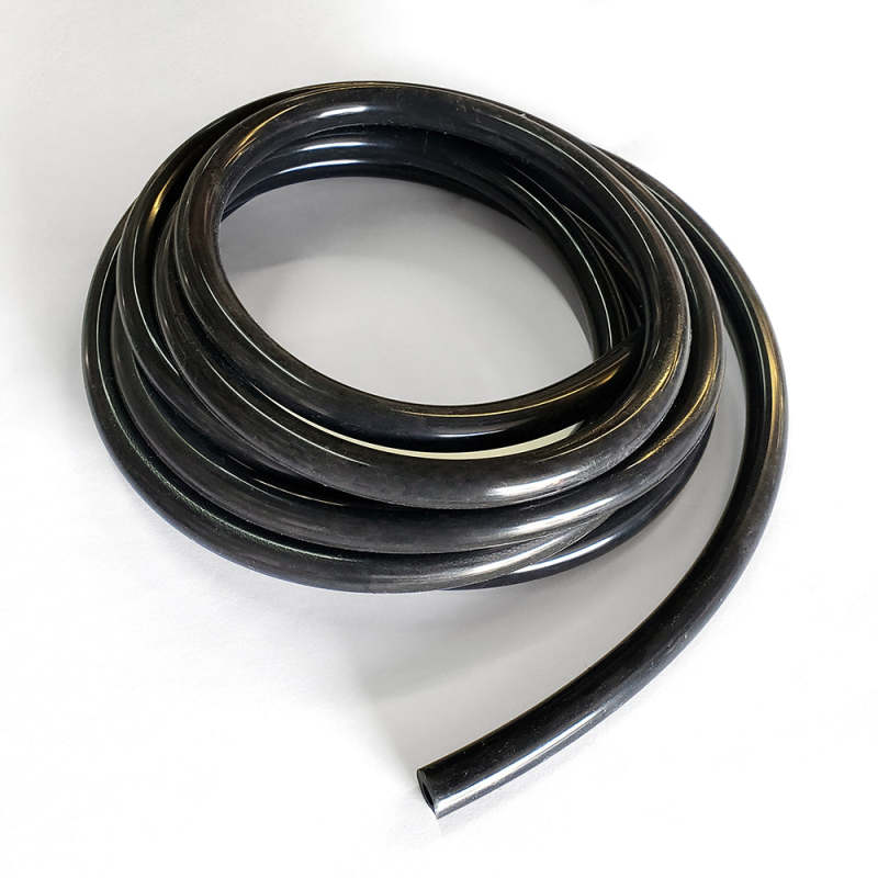 Ticon 132-06050-0001 Industries 1/4in / 6mm Black Silicone Hose - 50ft