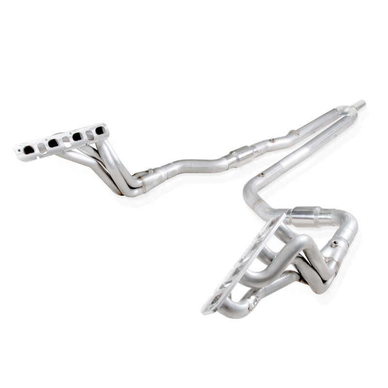 Stainless Works RAM09HCATYST 2009-16 Dodge RAM 5.7L Headers 1-3/4in Primaries 3in High-Flow Cats Y-Pipe
