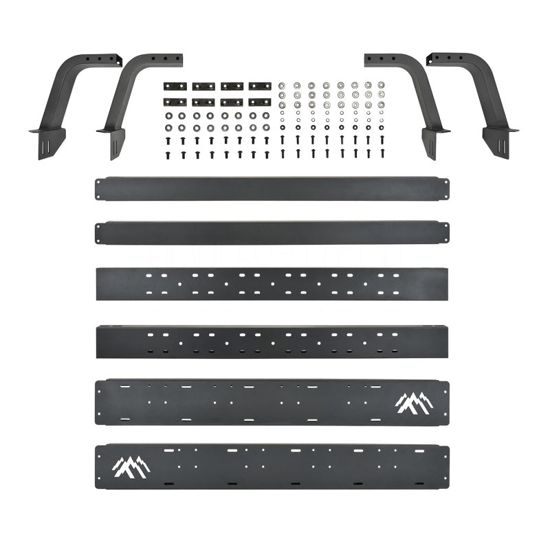 Westin 51-10015 05-21 Toyota Tacoma 5ft Bed Overland Cargo Rack - Textured Black