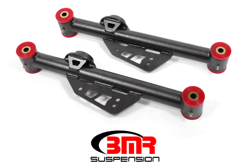 BMR Suspension TCA015H BMR 99-04 Mustang Non-Adj. Lower Control Arms (Polyurethane) - Black Hammertone