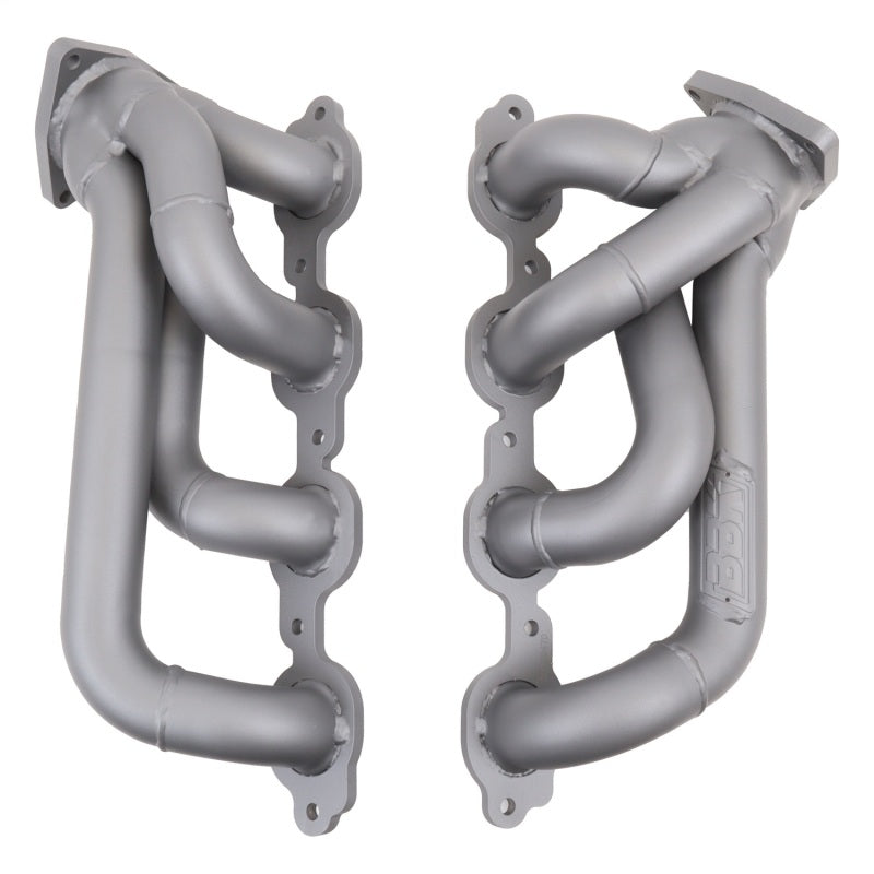 BBK 4047 14-18 GM Truck 5.3/6.2 1 3/4in Shorty Tuned Length Headers - Titanium Ceramic