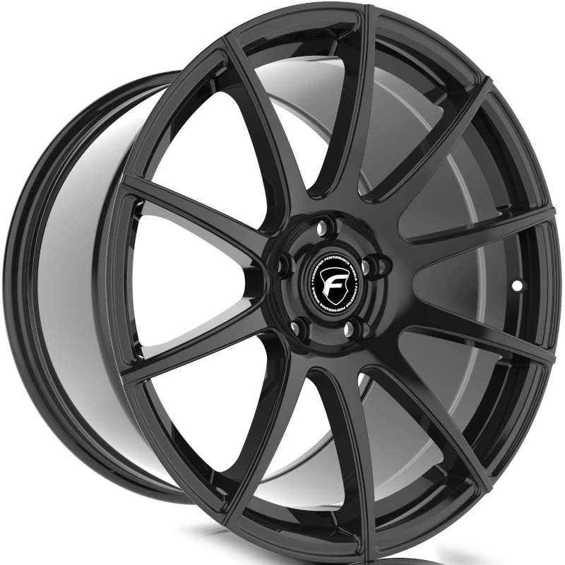 Forgestar F20109565P29 CF10 20x9.5 / 5x114.3 BP / ET29 / 6.4in BS Gloss Black Wheel