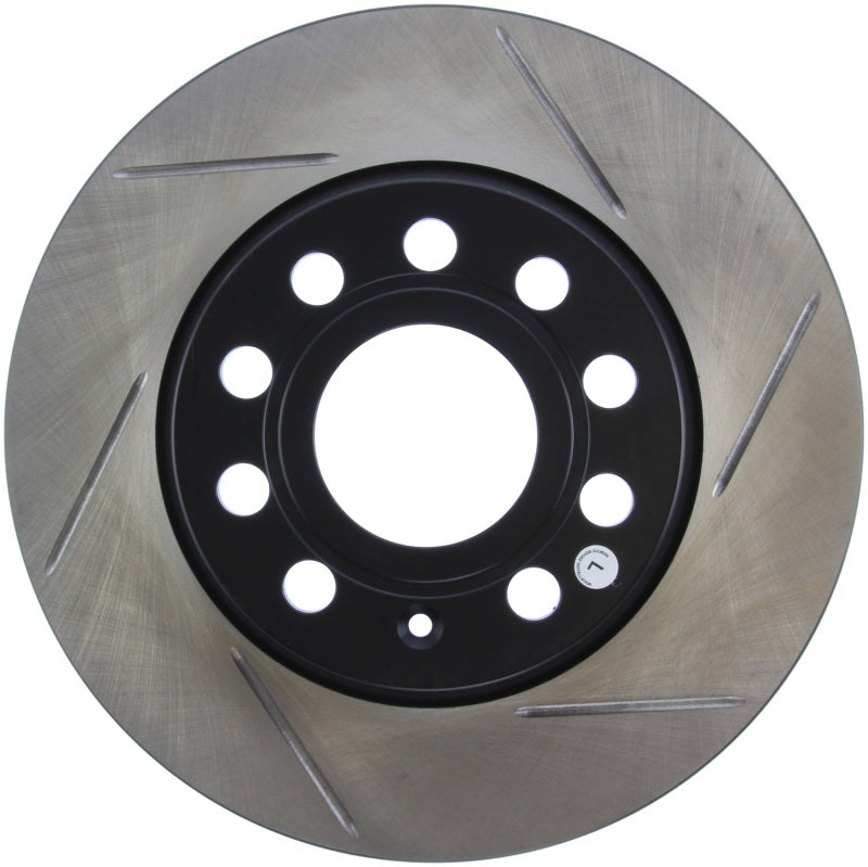 Stoptech 126.33131SL StopTech Power Slot Volkswagen GTI Rear Left Slotted Rotor