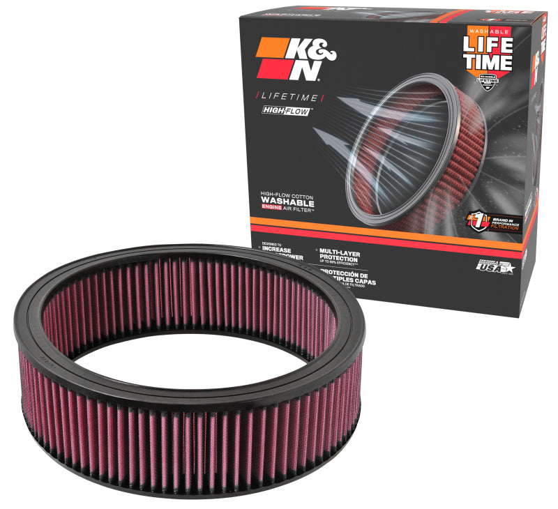 K&N Engineering E-1500 K&N Replacement Air Filter GM CARS & TRUCKS, 1968-97