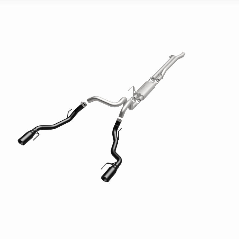 Magnaflow 19350 MagnaFlow SYS Cat-Back 2017 Ford F-150 Raptor 3.5L Dual Black Coated 3in Tips