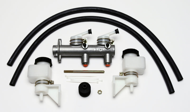 Wilwood 260-7563 Tandem Master Cylinder - 1in Bore w/ Remote Reservoirs
