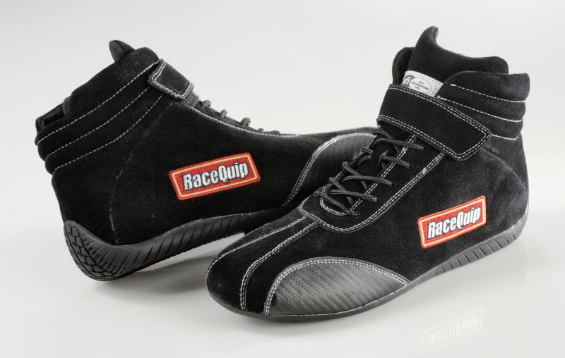Racequip RQP30500075 Shoe Ankletop Black Size 7.5 SFI