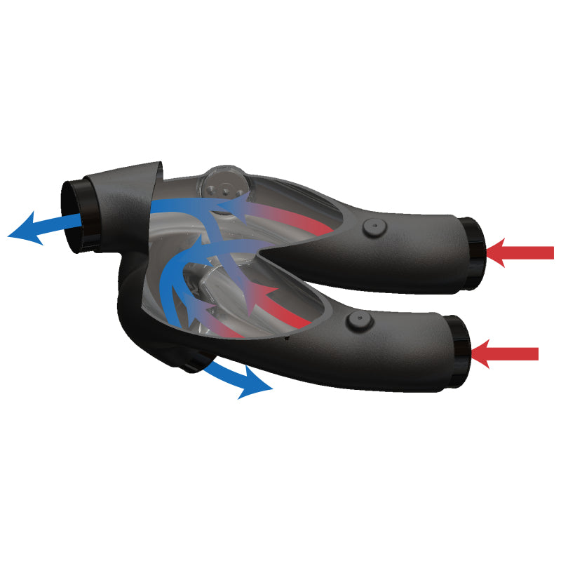 Injen PF9032RRB 15-25 Ford F-150 V6-3.5L Twin Turbo PF Cold Air Intake System - Race Blue