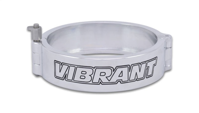 Vibrant 12537P 3.5in. HD Quick Release Clamp w/Pin - Polished