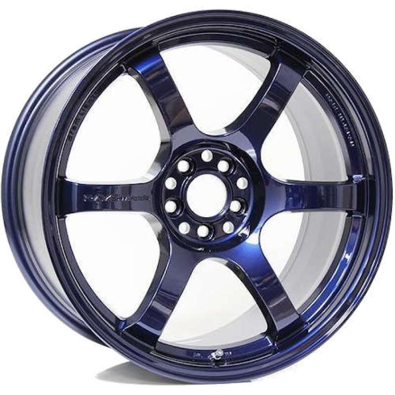 Gram Lights WGIX22EEBP 57DR 18x9.5 +22 5-114.3 Eternal Blue Pearl Wheel (Min Order Qty 20)