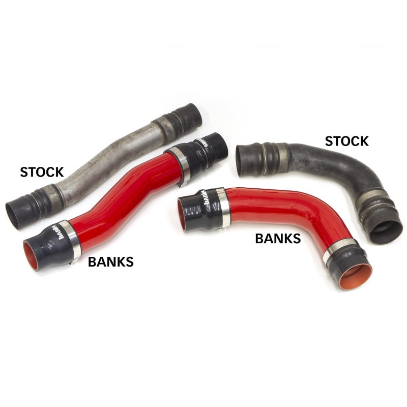 Banks Power 25998 10-12 RAM 6.7L Diesel OEM Replacement Cold Boost Tubes - Red