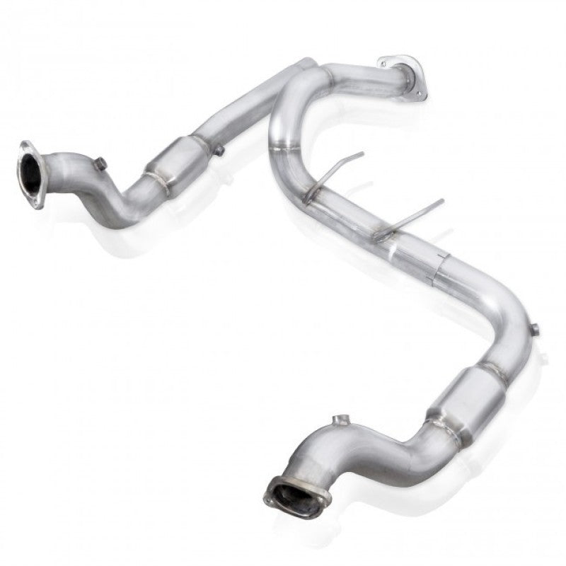 Stainless Works FTR17DPCAT 2017 F-150 Raptor 3.5L 3in Downpipe High-Flow Cats Factory Connection