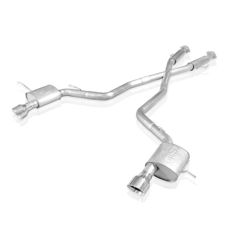 Stainless Works JEEP64CB-S 2012-17 Jeep Grand Cherokee 6.4L Catback S-Tube Mufflers X-Pipe