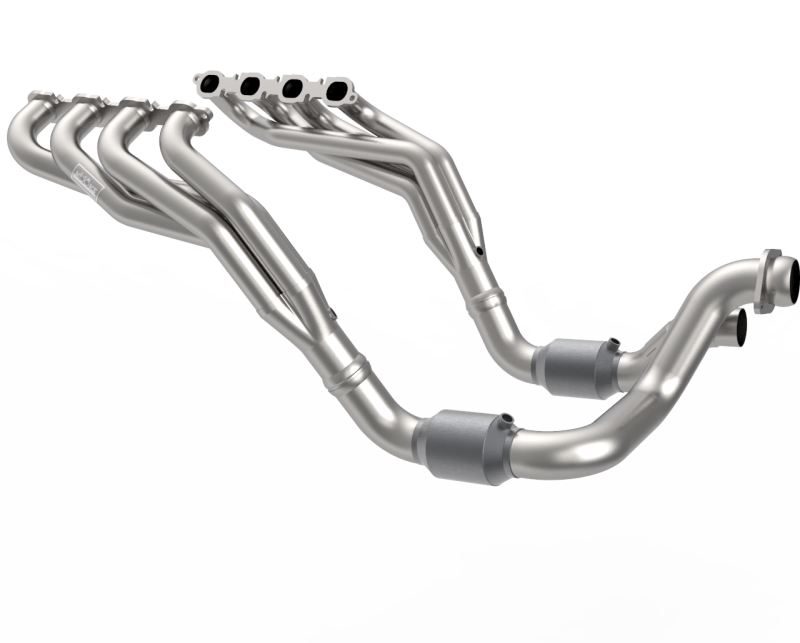 Kooks Headers 1400H430 Kooks 20-22 Ford F250 7.3L V8 / Ford F350 7.3L V8 1-7/8in x 3in SS Headers w/ Green Catted Conn