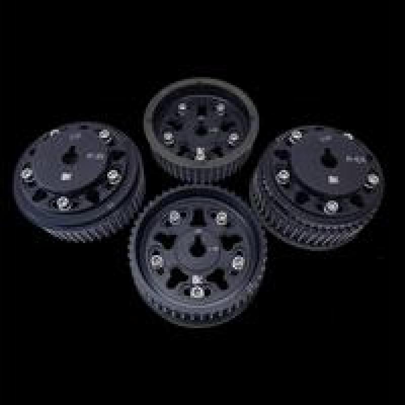 Brian Crower BC8860B Adjustable Cam Gears Black for Subaru EJ205/EJ257 (Set of 4)