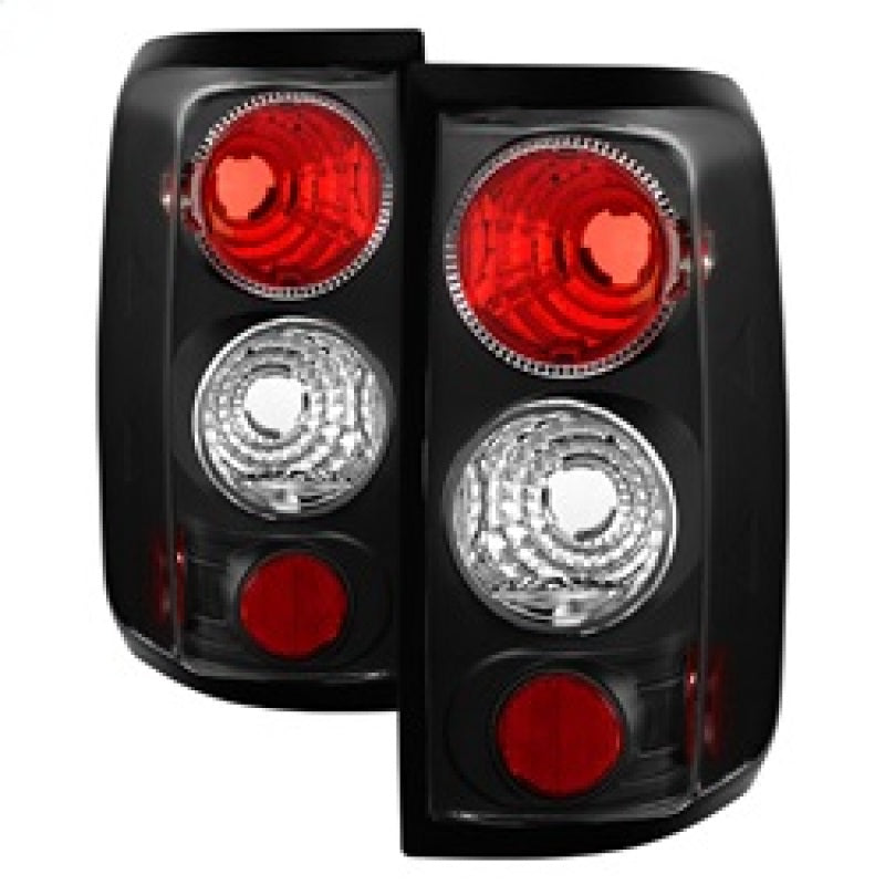SPYDER 5003195 Spyder Ford F150 side 04-08 (Not Fit Heritage & SVT)Euro Tail Lights Blk ALT-YD-FF15004-BK