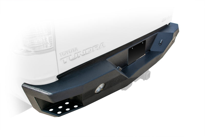 DV8 Offroad RBTT2-02 07-13 Toyota Tundra Rear Bumper Winch Ready - Black Powdercoat