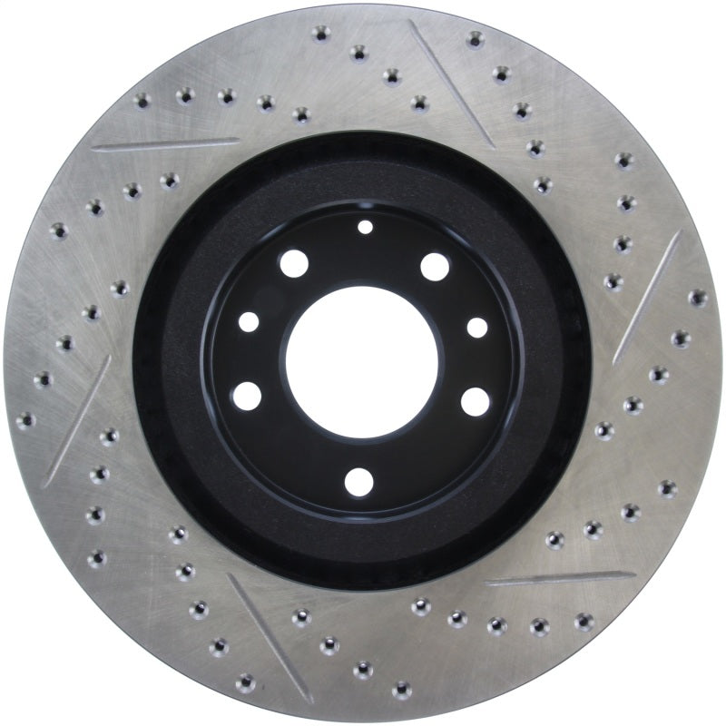 Stoptech 127.45071R StopTech 04-09 Mazda RX-8 Slotted & Drilled Right Front Rotor