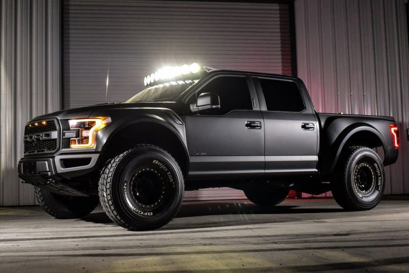 KC HiLiTES 91333 17-18 Ford Raptor 57in. Pro6 Gravity LED 9-Light 180w Combo Beam Overhead Light Bar Sys