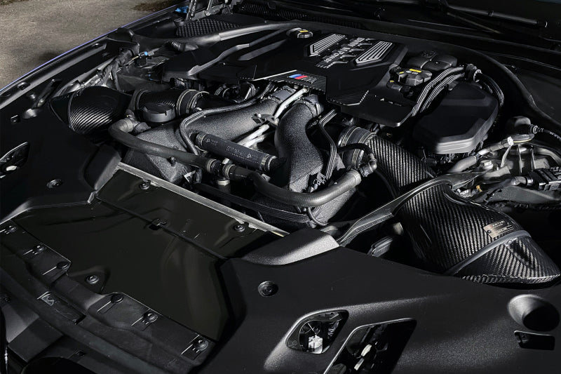CSF 8178 16-21 BMW M5 (F90) / 17-21 BMW M8 (F91/F92/F93) Twin Charge-Air-Cooler Set - Crinkle Black