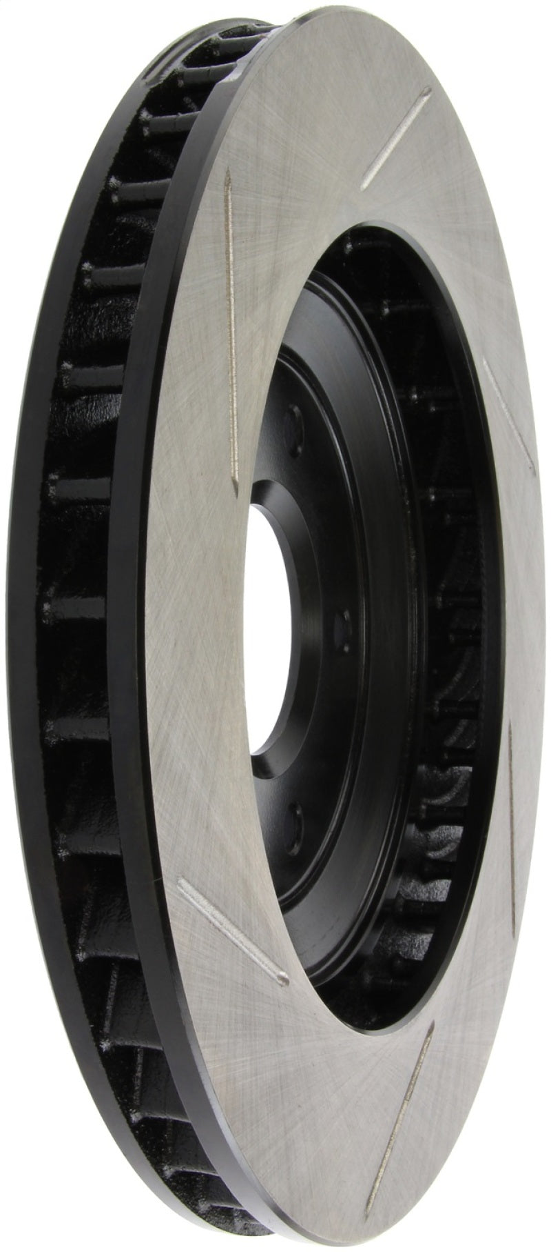Stoptech 126.62059SL StopTech Power Slot 97-04 Chevy Corvette / 04 & 08 Cadillac XLR/XLR-V Front Left Slotted Rotor