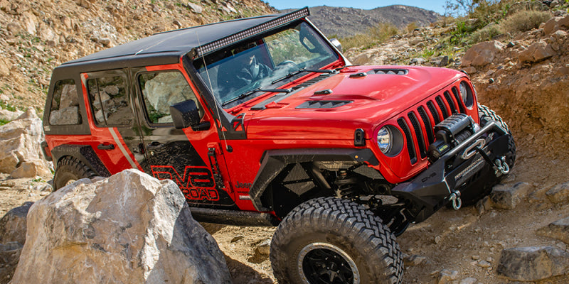 DV8 Offroad HDMBJL-TA 18+ Jeep JL Rubicon Replica Hood