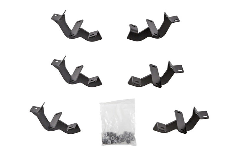 Dee Zee DZ66327 Deezee 15-23 Ford F-150/Super Duty Running Board Hex Side Step Bracket Kit