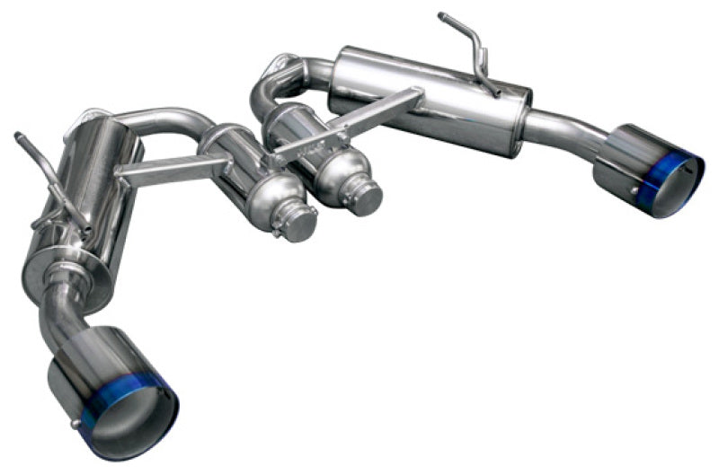 HKS 32009-BN005 Q50 VQ37 Dual Hi-Power Titanium Tip Catback Exhaust