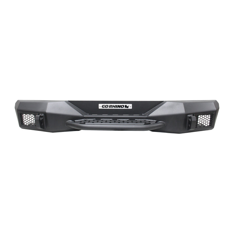 Go Rhino 371100T 18-20 Jeep Wrangler JL/JLU Rockline Rear Stubby Bumper