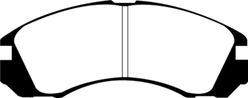 EBC DP4954R 98-02 Dodge B150 B1500 Cargo 1500 Van 1/2 Ton Yellowstuff Rear Brake Pads