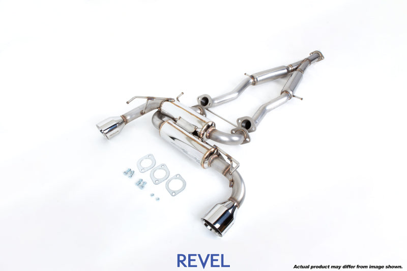 Revel T70150R Medallion Touring-S Catback Exhaust - Dual Muffler 09-12 Nissan 370Z