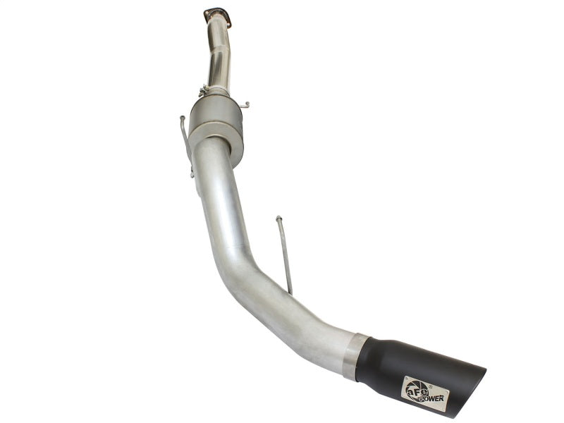 aFe 49-03069-B Atlas Exhausts 4in Cat-Back Aluminized Steel Exhaust Sys 2015 Ford F-150 V6 3.5L (tt) Black Tip