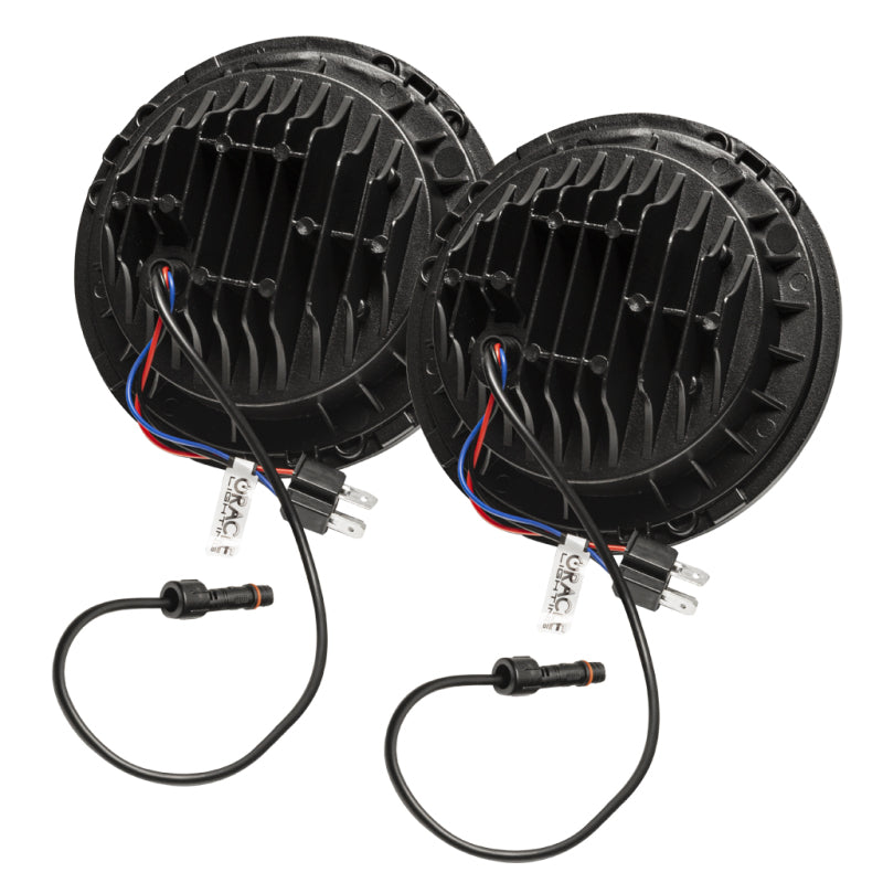 ORACLE Lighting 5769-332 Oracle 7in High Powered LED Headlights - Black Bezel - Dynamic - Dynamic SEE WARRANTY