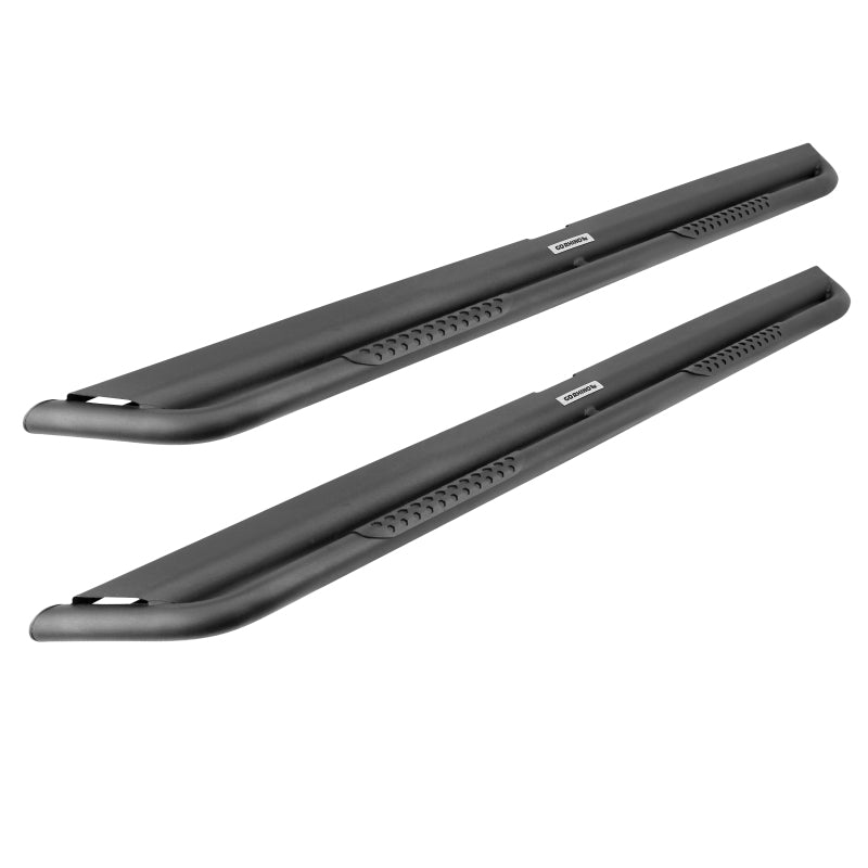 Go Rhino DS60057T Dominator Xtreme DS Sliders 57in. Cab Length - Tex. Blk (No Drill/Mounting Brkt Req.)