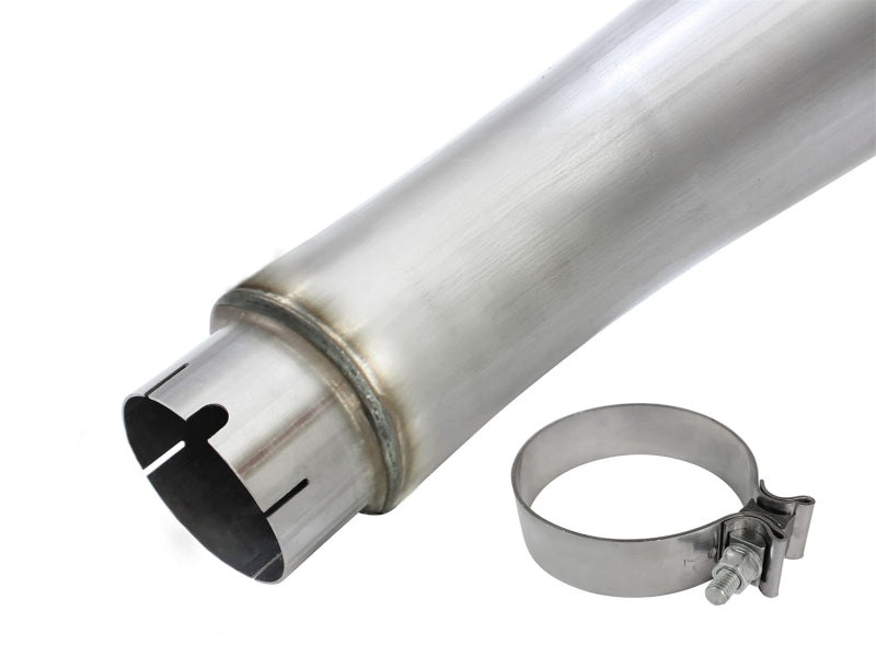 aFe 49-02051-1B MACHForce XP Exhaust Large Bore 5in DPF-Back Alu. 13-15 Dodge Trucks L6-6.7L (td) *Black Tip