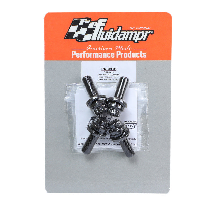 Fluidampr 300009 89-02 Dodge Cummins 5.9L 12V/24V High Strength Bolt Kit