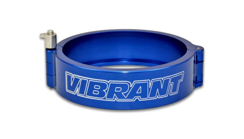 Vibrant 12536B 3in HD Quick Release Clamp w/Pin - Anodized Blue
