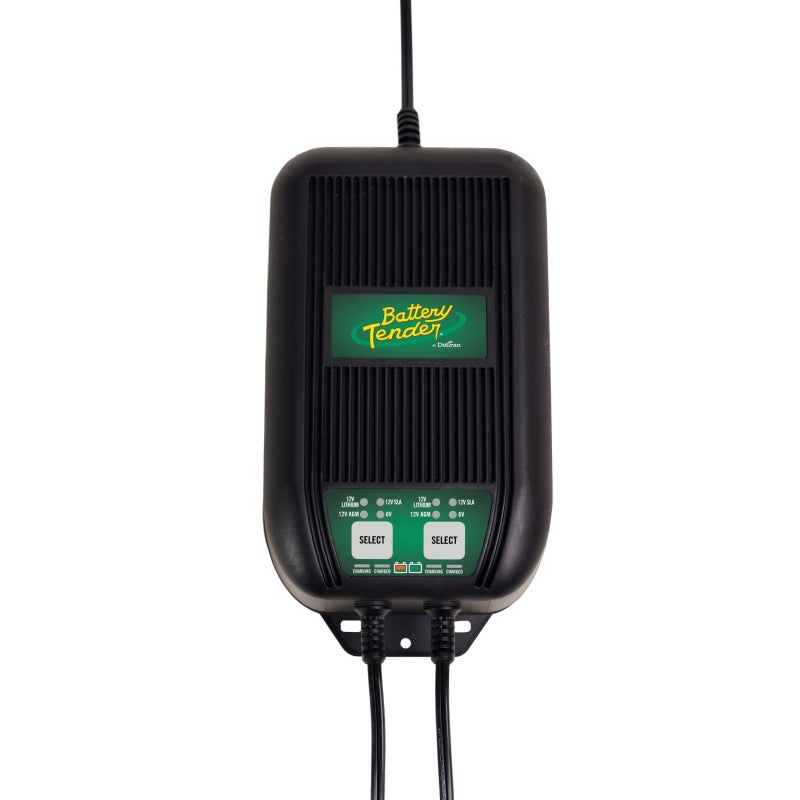 Battery Tender 022-1002-DL-WH 2 Bank 6A On-Board Marine Battery Charger