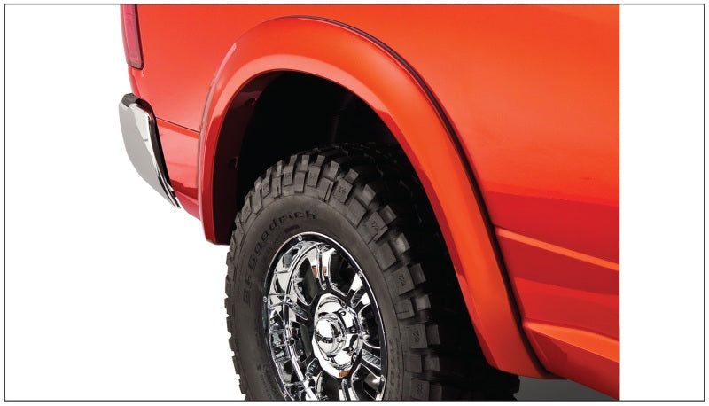 Bushwacker 50914-02 10-18 RAM 1500 Fleetside Extend-A-Fender Style Flares 4pc 67.4/76.3/96.3in Bed - Black