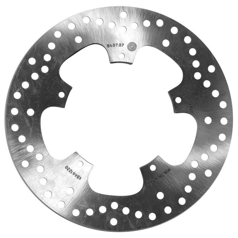 Brembo OE 68B407B7 10-17 Aprilia SR Max 125CC/14-15 Gilera Nexus 500CC 260x5mm Brake Disc - Front Fixed