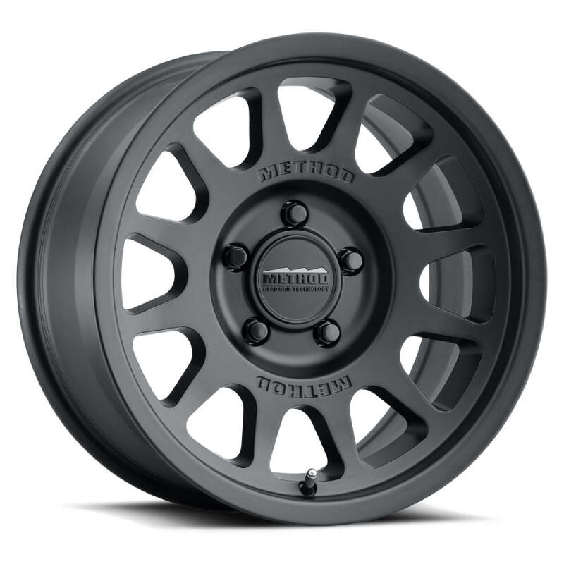 Method Wheels MR70379050512N Method MR703 17x9 / -12mm Offset / 71.5mm Bore / 5x5 BP / 4.8in BS - Matte Black Wheel