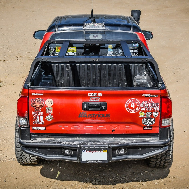 Westin 51-10015 05-21 Toyota Tacoma 5ft Bed Overland Cargo Rack - Textured Black