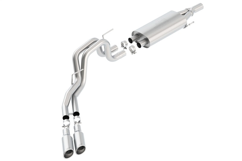 Borla 140383 10-14 Ford F-150 SVT Raptor 6.2L-8cyl SS Catback Exhaust