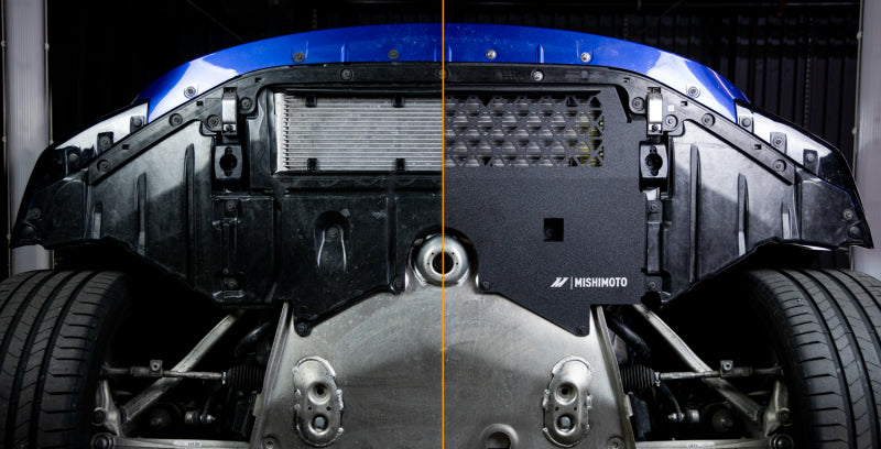 Mishimoto MMSD-G80-21WBK 2021+ BMW G80 M3 Skid Plate Engine - Wrinkle Black