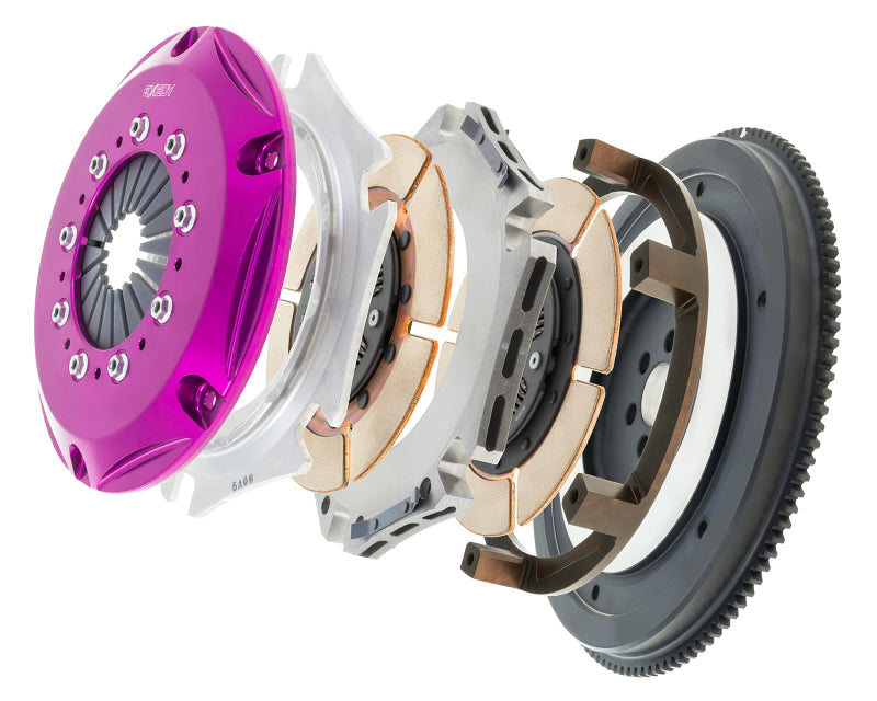 Exedy NM032SD 1989-1993 Nissan Skyline GTR L6 Hyper Twin Cerametallic Clutch Sprung Center Disc Push Type