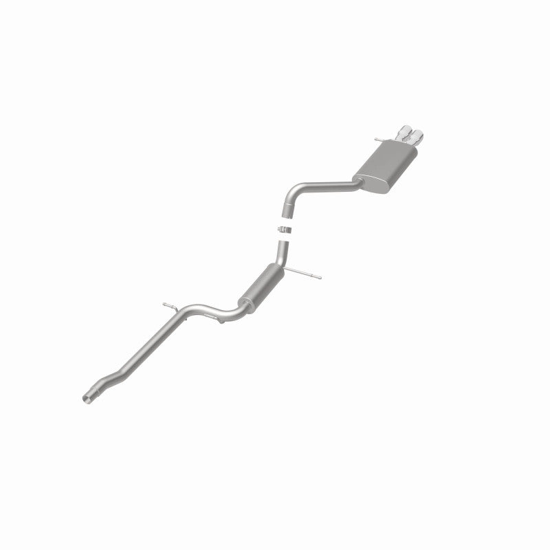 Magnaflow 15486 MagnaFlow Performance Cat-Back Exhaust System Dual Straight Drive Side Rear Exit 11-14 VW Jetta 2.0L