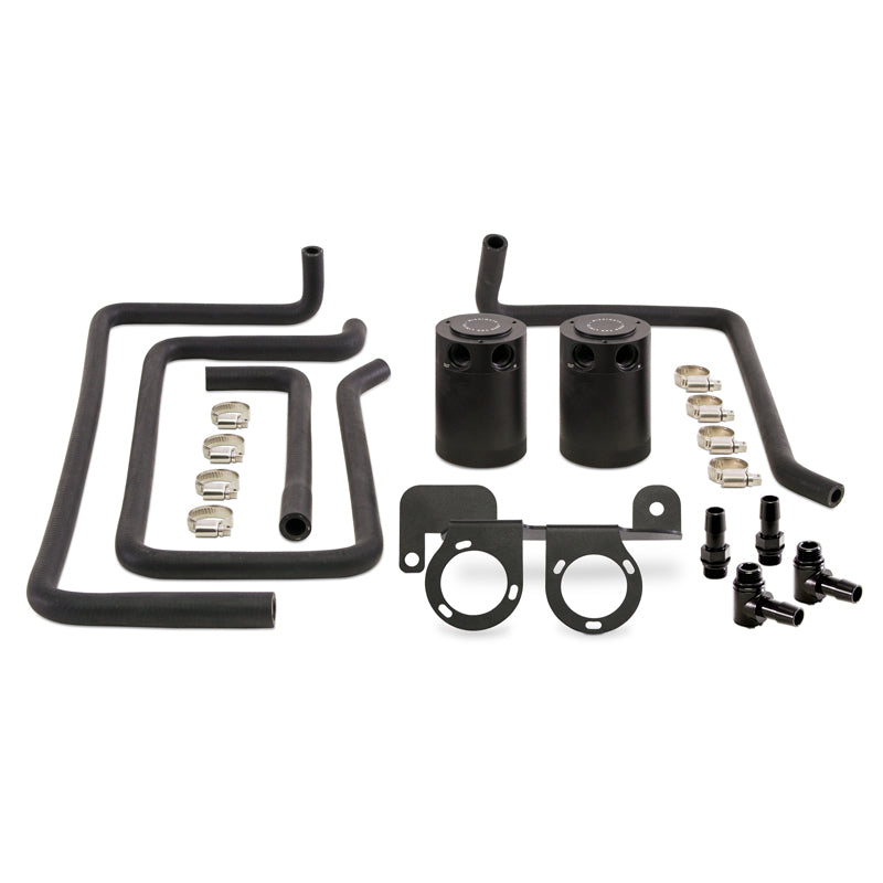 Mishimoto MMBCC-G37-08PBE 07-13 Infiniti G37 Baffled Oil Catch Can Kit