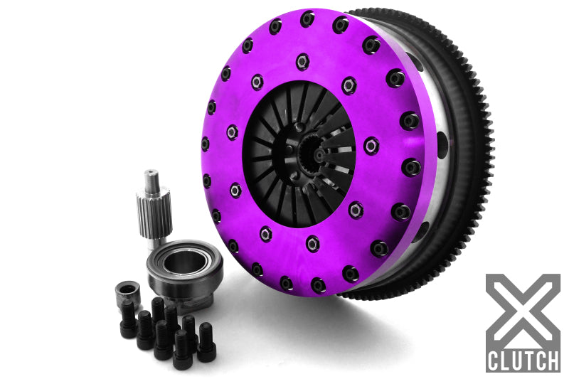 XCLUTCH XKBM23595-2G XClutch 07-10 BMW 335i Base 3.0L 9in Twin Solid Organic Clutch Kit (8 Bolt/PB in Input Shaft)