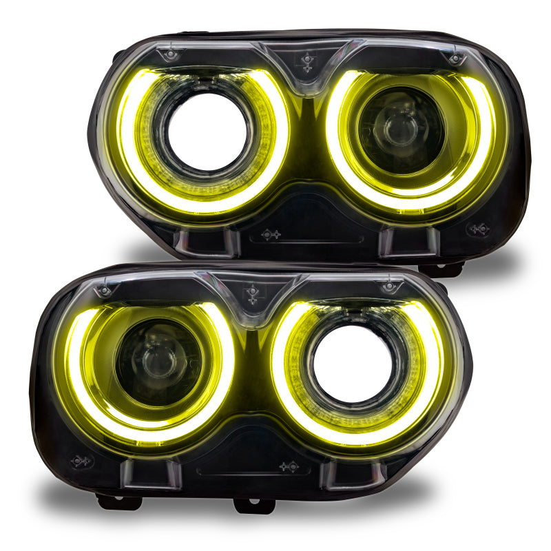 ORACLE Lighting 1329-339 Oracle 15-21 Dodge Challenger RGB+W Headlight DRL Upgrade Kit - ColorSHIFT+W SEE WARRANTY